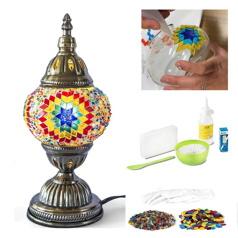 Diy Turkish Mosaic Lamp Kit